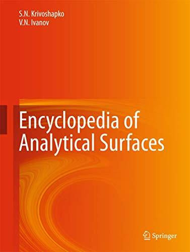 Ivanov, V.N. Encyclopedia of Analytical Surfaces