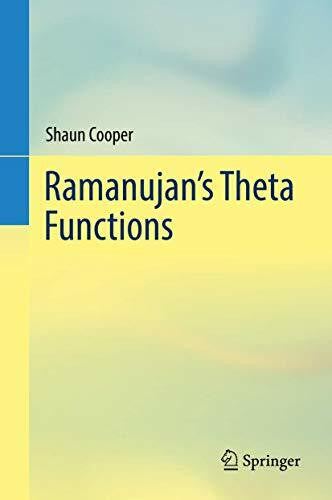 Cooper, Shaun Ramanujan's Theta Functions