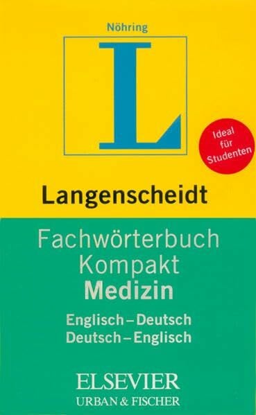 Nöhring, Fritz J Langenscheidt Fachwörterbuch Kompakt Medizin, Englisch