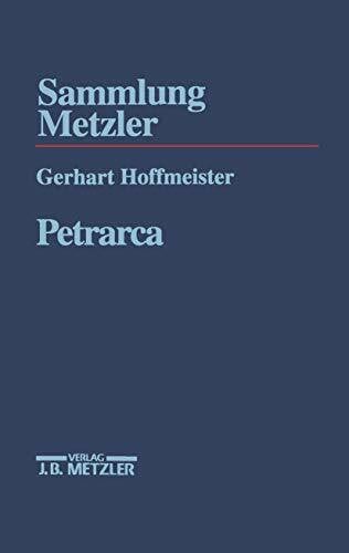 Hoffmeister, Gerhart Petrarca (Sammlung Metzler)