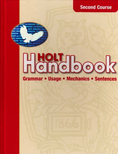 Warriner, John E. Holt Handbook: Second Course