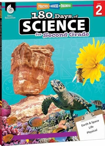 Gorrell, Debbie 180 Days of Science for Second Grade: Practice, Assess, Diagnose (180 Days of Practice)