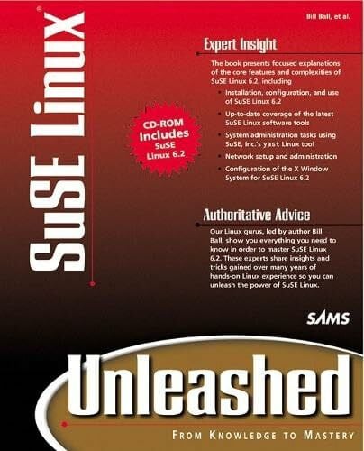 Ball, Bill SuSE Linux Unleashed, w. CD-ROM: CD-ROM incl. SuSE Linux 6.2