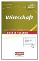 Greving, Johannes Pocket Teacher Wirtschaft 5.-10. Klasse: Kompaktwissen 5.-10. Klasse