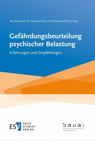 Bundesanstalt für Arbeitsschutz und Arbeitsmedizin (BAuA) Gefährdungsbeurteilung psychischer Belastung: Erfahrungen und Empfehlungen