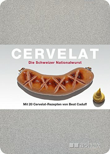Beat Caduff Cervelat - Die Schweizer Nationalwurst, Postkartenbox: Alu-Kartenbox mit 50 Postkarten, inkl. 20 Cervelat-Rezeptkarten von Beat Caduff: Alu-Kartenbox ... von Beat Caduff, zweisprachig d/f