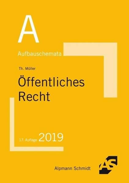 Müller, Thomas Aufbauschemata Öffentliches Recht