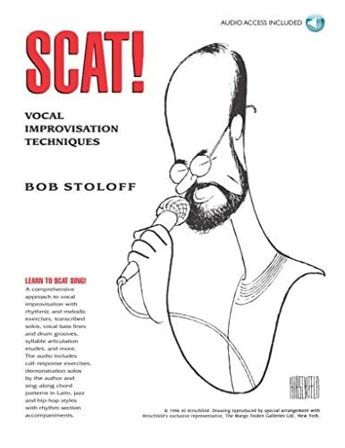 Bob Stoloff Scat! Vocal Improvisation Techniques. Gesang Solo. Enthält Online-Audio