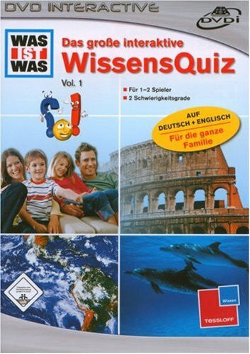Petermeyer, Britta WAS IST WAS: Das große interaktive WissensQuiz 1: Für 1-2 Spieler. 2 Schwierigkeitsgrade. Auf Deutsch und Englisch. Für die ganze Familie