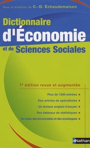 Bosc, Serge Dictionnaire d'Economie et de Sciences Sociales