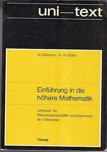 unbekannt Einführung in die höhere Mathematik 1