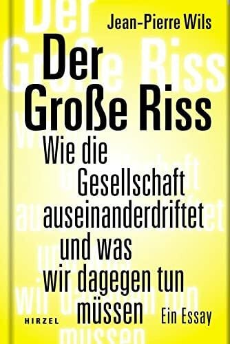Wils, Jean-Pierre Der Große Riss: Wie die Gesellschaft auseinanderdriftet und was wir dagegen tun müssen. Ein Essay