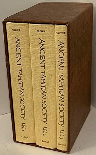 Oliver, Douglas L. Ancient Tahitian Society