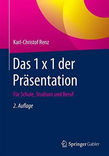 Renz, Karl-Christof Das 1 x 1 der Präsentation: Für Schule, Studium und Beruf