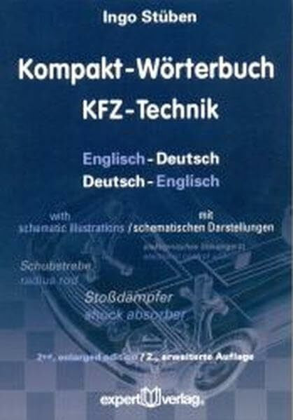 Stüben, Ingo Kompakt-Wörterbuch KFZ-Technik: Englisch-Deutsch – Deutsch-Englisch