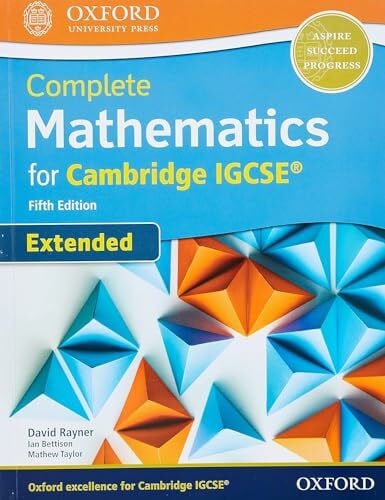 Taylor, Mathew Complete Mathematics for Cambridge IGCSE® Student Book (Extended)