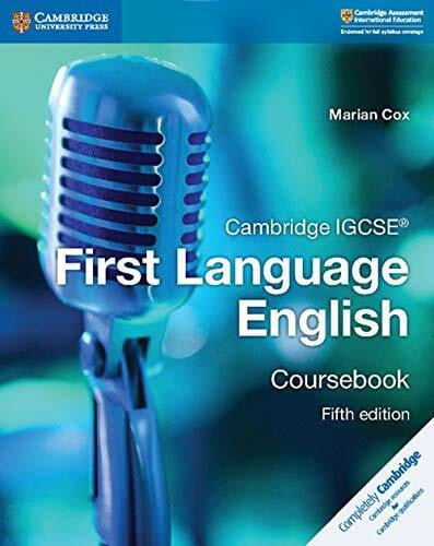 Cox, Marian First Language English Coursebook (Cambridge International Igcse)