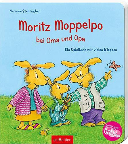 Stellmacher, Hermien Moritz Moppelpo bei Oma und Opa: Ein Spielbuch mit vielen Klappen