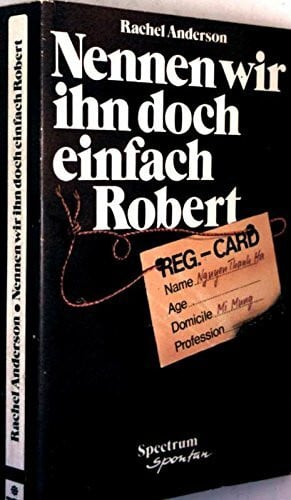 Anderson, Rachel Nennen wir ihn doch einfach Robert