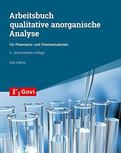 Häfner, Dirk Arbeitsbuch qualitative anorganische Analyse: für Pharmazie- und Chemiestudenten (Govi)