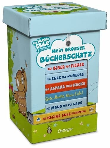 Weber, Susanne Die kleine Eule. Mein großer Bücherschatz: Schuber mit acht beliebten Pappbilderbüchern der Reihe für Kinder ab 2 Jahren (Die kleine Eule und ihre Freunde)