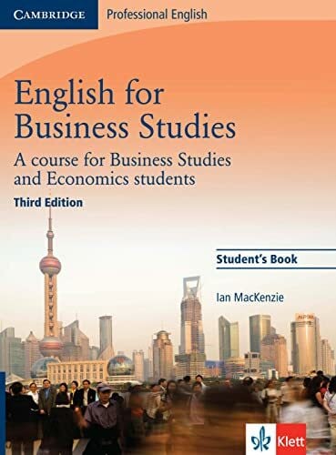 MacKenzie, Ian English for Business Studies C1, 3rd edition: Student’s Book