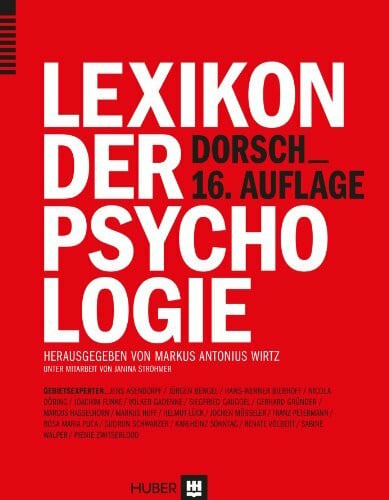 Wirtz, Markus Antonius Dorsch - Lexikon der Psychologie