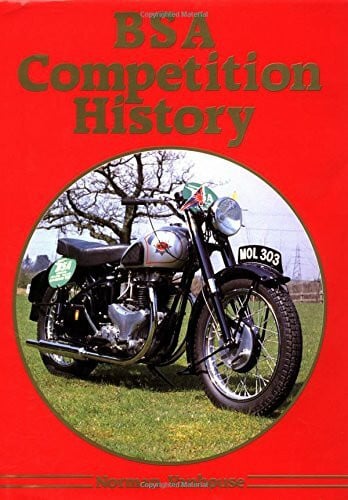 Vanhouse, Norman The BSA Competition History
