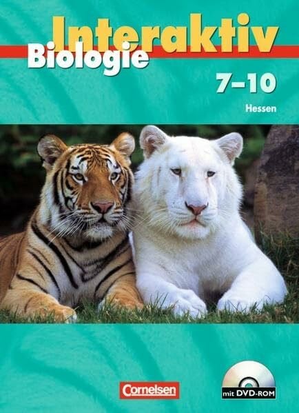 Klepel, Gert Biologie interaktiv - Hessen / Band 7-10 - Schülerbuch mit DVD-ROM