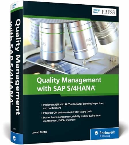 Akhtar, Jawad Quality Management with SAP S/4HANA (SAP PRESS: englisch)