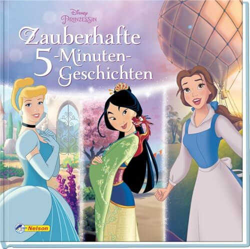 Disney Prinzessin: Zauberhafte 5-Minuten-Geschichten: Zum Vorlesen für Kinder ab 3 Jahren (Disney Prinzessin: Komm mit ein eine zauberhafte Welt!)