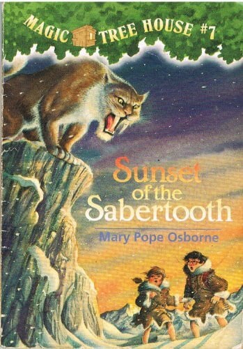 Mary Pope Osborne Sunset of the Sabertooth (Magic Tree House #7)
