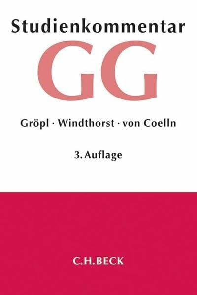 Coelln, Christian von Grundgesetz: Studienkommentar