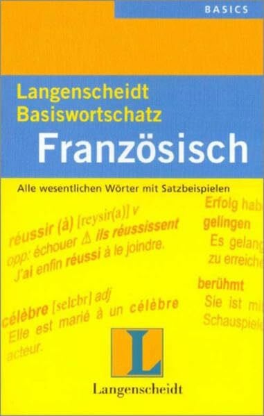 Lippi, Sabine ; Holle, Barbara Langenscheidts Basiswortschatz, Französisch (Langenscheidt Basiswortschatz)