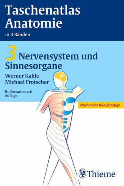 Spitzer, Stefan Taschenatlas Anatomie. in 3 Bänden / Nervensystem und Sinnesorgane (Thieme flexible Taschenbücher)