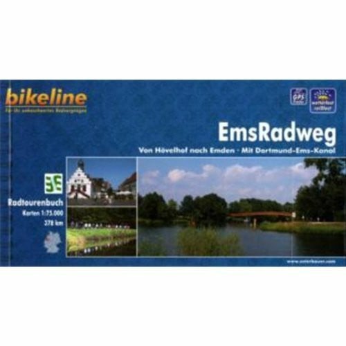 Esterbauer bikeline Radtourenbuch: Ems-Radweg. Von den Quellen zur Mündung. Mit Dortmund-Ems-Kanal. 1: 50.000, 380 km, GPS-Tracks Download