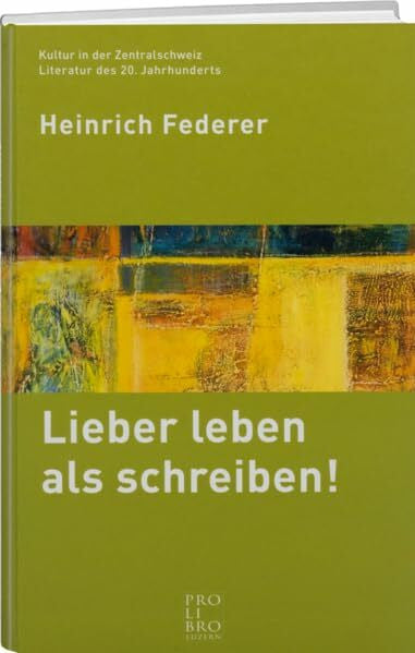 Charles Linsmayer Lieber leben als schreiben!