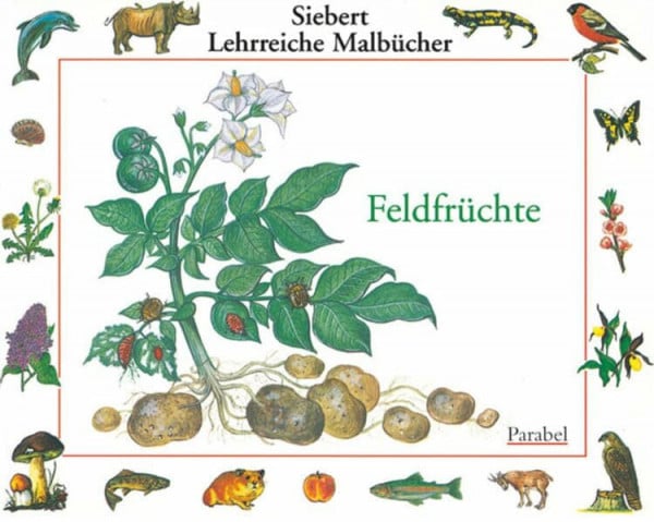 Heisters, Heinrich Feldfrüchte: Malbuch (Siebert Lehrreiche Malbücher)