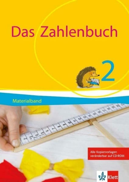 Lüken, Miriam Das Zahlenbuch 2: Materialband mit Kopiervorlagen und CD-ROM Klasse 2 (Das Zahlenbuch. Ausgabe ab 2017)