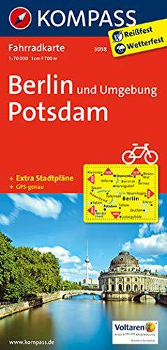 KOMPASS-Karten GmbH Berlin und Umgebung - Potsdam: Radkarte. GPS-genau
