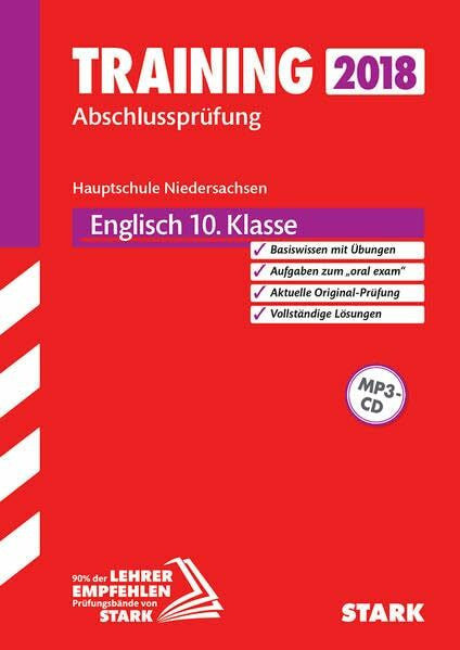 STARK Training Abschlussprüfung Hauptschule - Englisch - Niedersachsen: Basiswissen mit Übungen. Aufgaben zum 'oral exam'. Aktuelle Original-Prüfung. Vollständige Lösungen