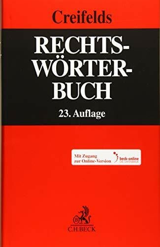 Weber, Klaus Rechtswörterbuch