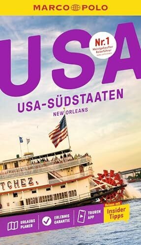 Helmhausen, Ole MARCO POLO Reiseführer USA Südstaaten, New Orleans: Reisen mit Insider-Tipps. Inklusive kostenloser Touren-App