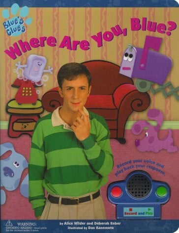 Kanemoto, Dan Talk Back Books Where Are You Blue (Blue's Clues)
