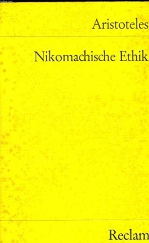 Bien, Günther Philosophische Bibliothek, Bd.5, Nikomachische Ethik