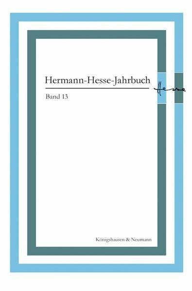 Limberg, Michael Herrmann-Hesse-Jahrbuch, Band 13 (Hermann-Hesse-Jahrbuch)