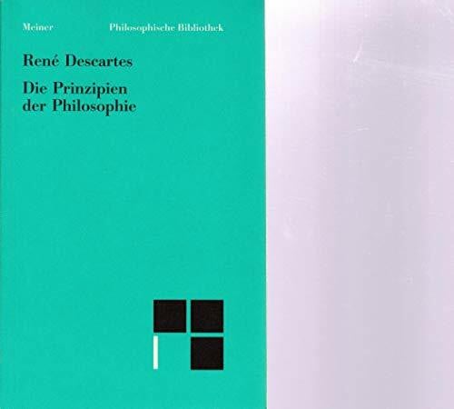 Philosophische Bibliothek, Bd.28, Die Prinzipien der Philosophie