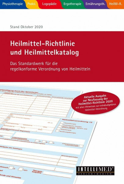 buchner und IntelliMed Heilmittelkatalog 2020: für Physiotherapie, Logopädie Ergotherapie, Ernährungstherapie, Podologie