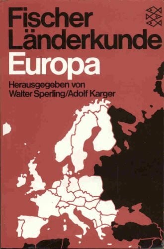 Karger, Adolf Fischer Länderkunde / Europa