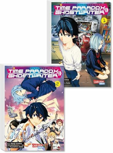 Mandler, Sascha Time Paradox Ghostwriter Komplettpack 1-2: Mysteriöse Sci-Fi-Dilogie um einen Manga aus der Zukunft!